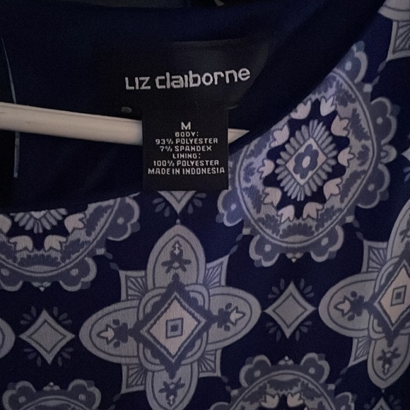 Liz Claiborne blue dress - Picture 3 of 3